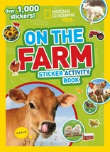 On the Farm Sticker Activity Book National Geographic Kids Children Fun Gift - £5.49 GBP