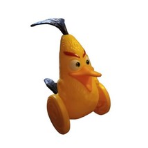 2017 Yellow Bird Chuck 4.5&quot; Burger King Action Figure Angry Birds Movie Toy - £3.94 GBP
