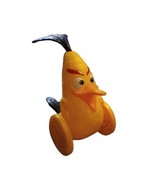2017 Yellow Bird Chuck 4.5&quot; Burger King Action Figure Angry Birds Movie Toy - £3.89 GBP