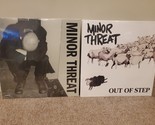 Lot of 2 Minor Threat LPs: Out of Step, Self-Titled Silver (New) - £41.88 GBP