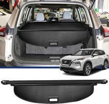 Cargo Cover for Nissan Rogue 2021 2022 2023 2024 2025 Carbon Fiber Black Cargo - £117.16 GBP