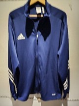 Men’s adidas BLUE track jacket size 2XL EXPRESS SHIPPING - $23.55