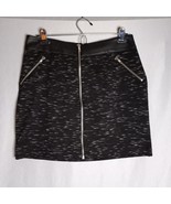 Rock &amp; Republic Y2K Mini Black/White Speck Stripe Women&#39;s Skirt Size S - $17.82