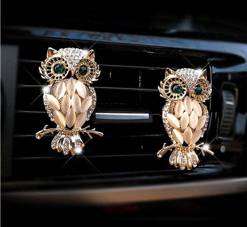 Bling Crystal Car Air Freshener Accessories Car Perfume Vent Clip Diamond - $33.00