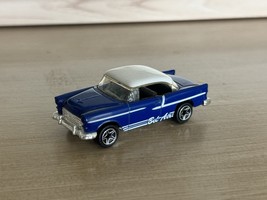Hot wheels 1955 Chevy Bel Air 1998 Matchbox Blue With White Top - €7,70 EUR