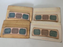 Mary Kay Eye Shadow Palette Lot of 4- Warm Blue Pink Collection Vintage ... - $29.69