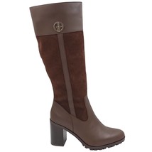 Giani Bernini Women Block Heel Riding Boots Kaidyn Size US 9M Brown Leather - £42.59 GBP