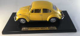 1967 Volkswagen Beetle, Die Cast Metal Factory Made Maiso Toy Car, Scale: 1/18 - $79.19