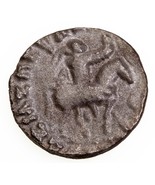 Indo-Scythian Empire, Azes II 35 BC- 12 AD Billon Drachm Coin 2g/ 15mm - €79,95 EUR