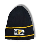 Pittsburgh Winter Hat Skull Cap Beanie Black Gold One Size C28 - £14.88 GBP