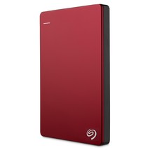 Seagate Backup Plus Slim 2TB Portable External Hard Drive USB 3.0, Red (STDR2000 - $115.55
