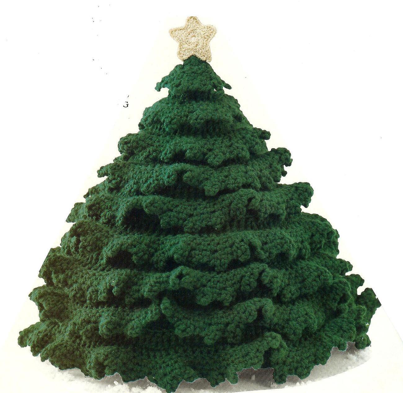 HTF~Christmas Tree Centerpiece Crochet Pattern~11" x 13" - $14.99