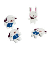 [Dog &amp; Rabbit] - Refrigerator Magnets / Animal Magnets - £9.70 GBP