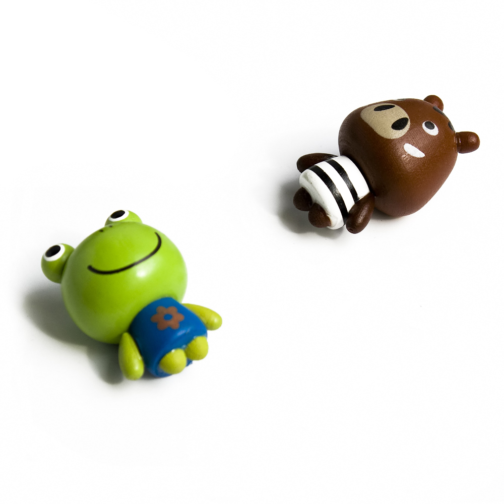 [Frog & Pig] - Refrigerator Magnets / Animal Magnets