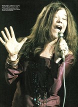 Janis Joplin Haight-Ashbury circa 1968 full page pin-up photo - $4.50