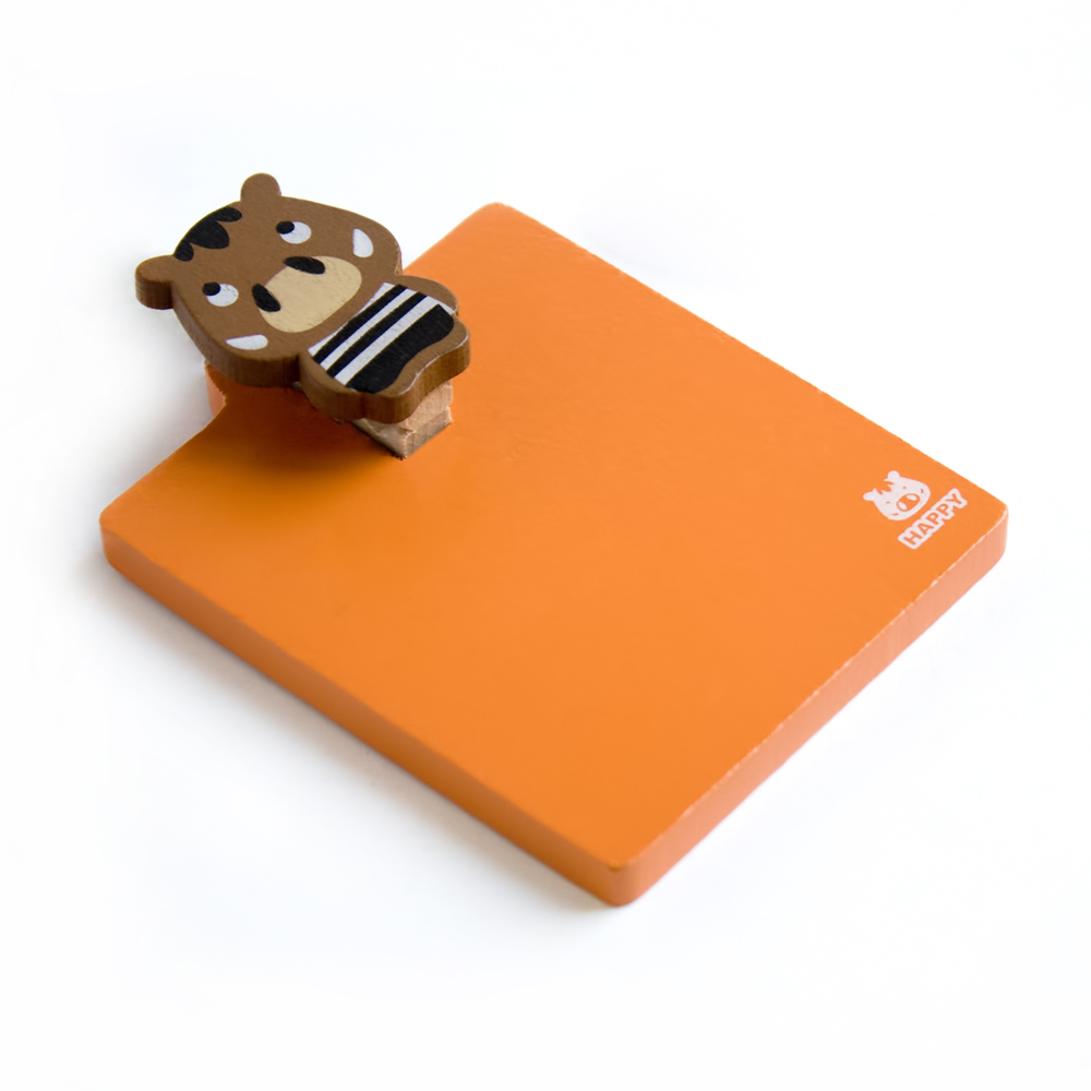 [Sweet Animals-8]Refrigerator Magnet clip/ Magnetic Clipboard