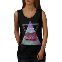 Wellcoda Sunny Beach Womens Tank Top, Triangle Athletic Sports Shirt - £15.05 GBP+