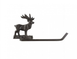 [Pack Of 2] Cast Iron Moose Hand Towel Holder 10&quot;&quot; - £49.99 GBP
