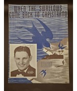 1940 Vintage Sheet Music-WHEN THE SWALLOWS COME BACK TO CAPISTRANO-Paul ... - $17.02 CAD