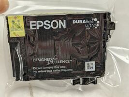EPSON 252 DURABrite Ultra Ink Standard Capacity Yellow Cartridge WF-3620... - $9.80