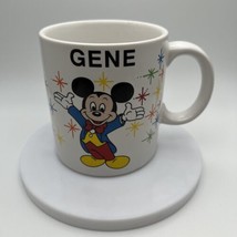 Mickey Mouse Walt Disney World Cinderella Castle Epcot Center Coffee Mug Gene - £12.11 GBP