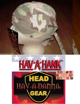 Lite Pink Woodland Camo Camouflage Fitted Tied Bandana Head Skull Cap Doo Do Rag - £7.96 GBP