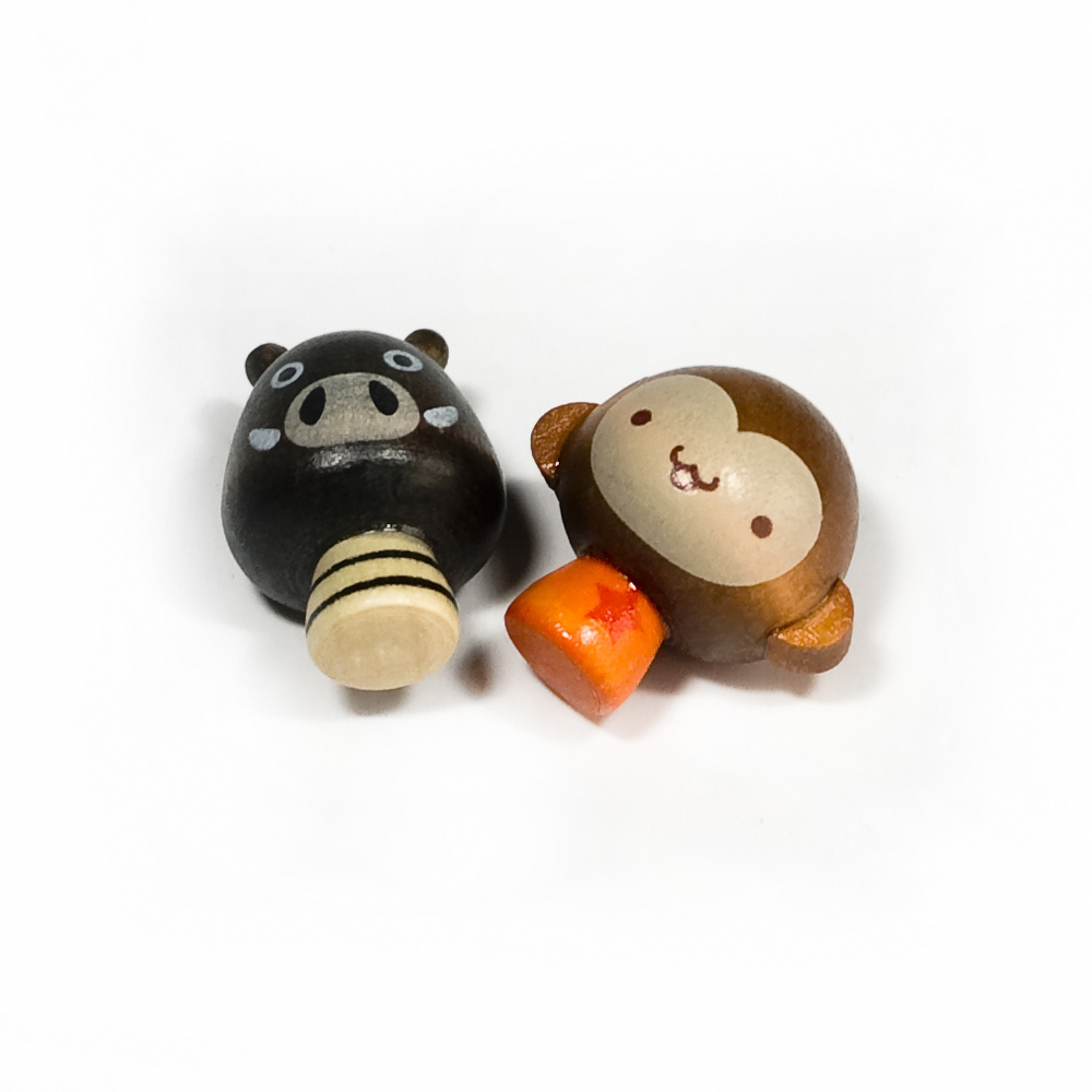 [Mini Pig & Monkey] Refrigerator Magnets/ Animal Magnets