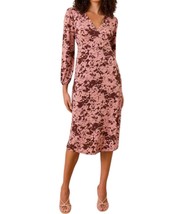 Gilli faux wrap midi dress Chocolush - $32.58 CAD+