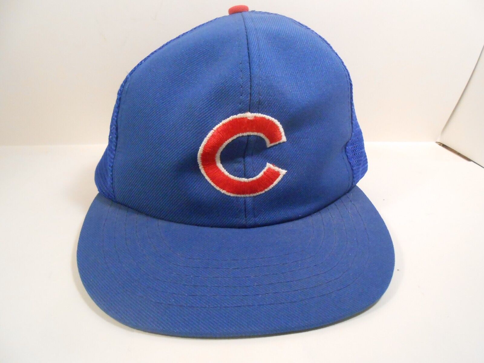 Chicago Cubs Chicago Tribune Official License MLB Mesh Snapback Hat - £12.50 GBP