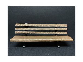 Park Bench 2 piece Accessory Set for 1/24 Scale Models by American Diorama - £16.12 GBP