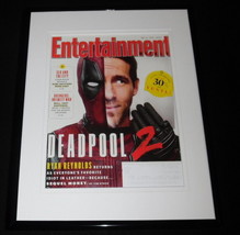 Deadpool 2 Framed 11x14 ORIGINAL 2018 Entertainment Weekly Cover Ryan Reynolds - £39.55 GBP