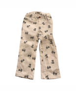 Osh Kosh Bicycle Print White Jeans 5 - $164.80 MXN