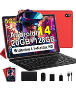 Android 14 Tablet, 128GB+20GB/1TB Expandable, 10.1 Inch Tablets with WiF... - $634.82 CAD