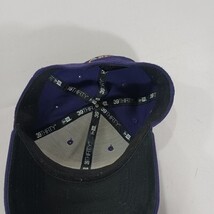 Arizona Diamondbacks World Series 2001 Back Fitted Purple Baseball Cap Size S/M image 13