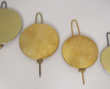 New Adjustable Brass &amp; Lead Antique Reproduction Pendulum Bob - 4 Sizes! - $9.95