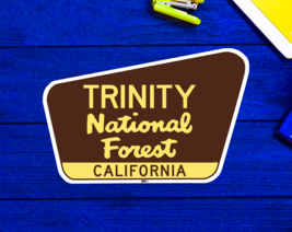 Trinity National Forest California Decal Sticker 3.75&quot; x 2.5&quot; Vinyl - £4.18 GBP