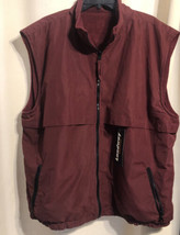 72B NWT Landway Fleece Vest Glacier National Park  Mens 3XL outerwear Reversible - £19.66 GBP