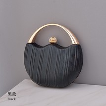 Elegant Round Party Clutch Evening Bag for Women Designer Purses and Handbags Fe - £41.25 GBP
