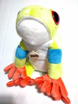 Wild Republic Red Eyed Tree Frog 12&quot; Plush Stuffed Beanbag Animal Toy - £10.47 GBP
