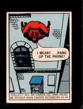 1966 Donruss Marvel Super Heroes #42 I M EAN T Hang Up The Phone Vg *X75691 - $21.56