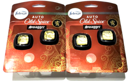 2 Packs Of 2 Febreze Auto Old Spice Swagger Air Freshener Vent Clips - £23.59 GBP