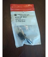 Adapter Poly 1/4 Mptx1/4 Barb,No A 1414 P,  Green Leaf Inc - $12.03 CAD
