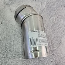 DuraVent PelletVent 3PVLHC 3&quot; Dia Round Adjustable Angle Horizontal Chim... - $56.67