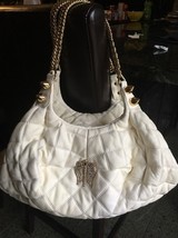 Faith Connexion Large Leather Quilted Hobo Handbag - £385.16 GBP