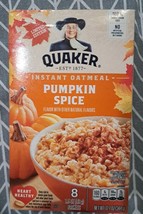 Limited Edition Quaker, Instant Oatmeal, Pumpkin Spice Oatmeal, 1.52 oz, 8 Packs - $15.93