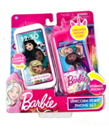 BARBIE Just Play UNICORN PLAY PHONE SET With Lights &amp; Sound SEE VIDEO - NEW - £13.71 GBP