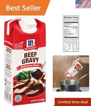 Flavorful Gluten-Free Beef Gravy, 12 oz Pack of 8 - No Artificial Flavors - $51.00