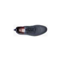 25518-410 Stacy Adams Synchro Plain Toe Elastic Lace Up Sneaker Navy Shoes image 5