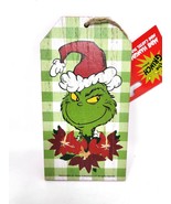 Ruz Holiday Hanging Sign - New - Mr. Grinch - £7.85 GBP