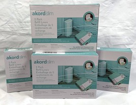 Janibell Akord Slim Refill Liners Series 280 Adult Diaper Disposal 7 Pc Lot - £53.54 GBP